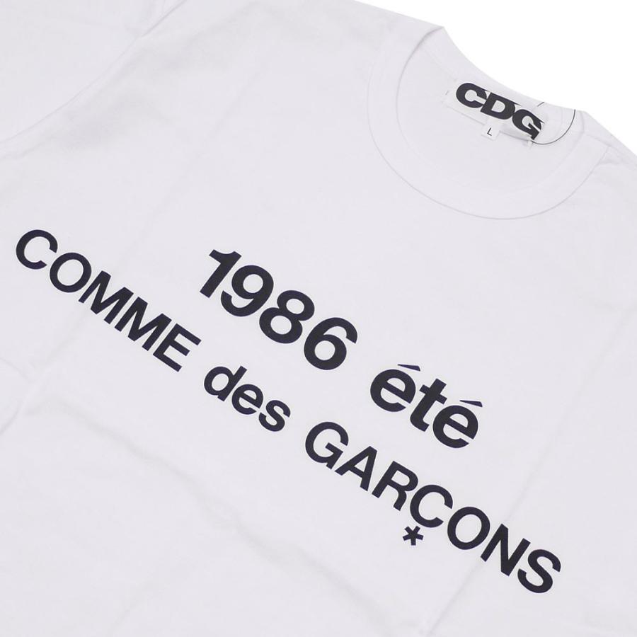 新品 コムデギャルソン CDG COMME des GARCONS STAFF COAT PRINT TEE Tシャツ WHITE ホワイト 白 メンズ 半袖Tシャツ｜essense｜03