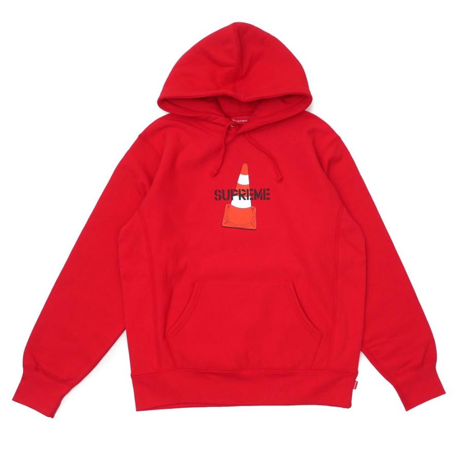 Supreme / CONE HOODED/パーカー/S/コットン/RED Supreme（シュプリーム） 新品 SUPREME Cone Hooded Sweatshirt
