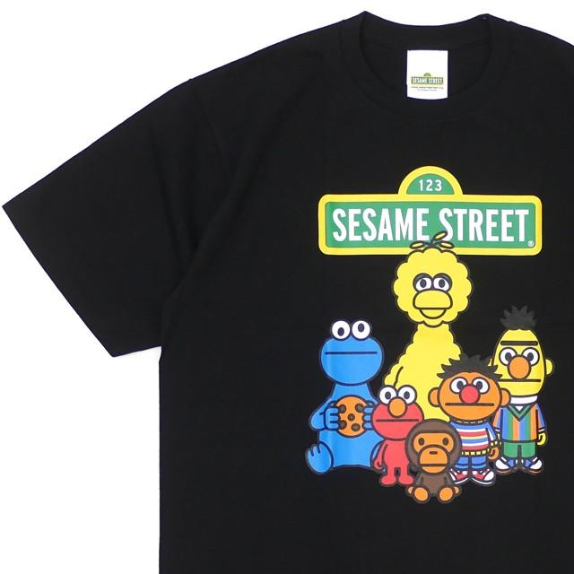 A BATHING APE 新品 エイプ x セサミストリート SESAME STREET