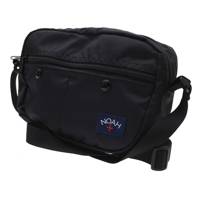【NOAH】ノア　パッカブル　ウェスト　バッグ　チェック柄　ブルー B103SS25_CORE_LOGO_TOTE_0007.