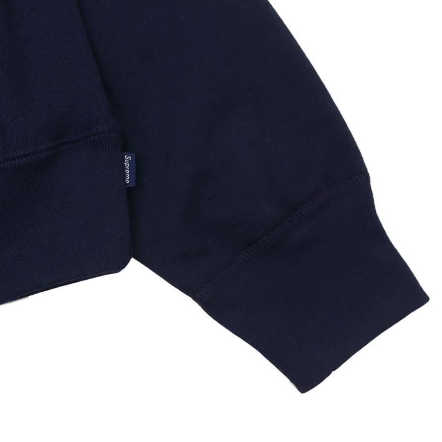 美品Supreme Compact Logo Hooded ネイビー Supreme - Supreme Compact Logo Hooded Sweatshirtの通販 by