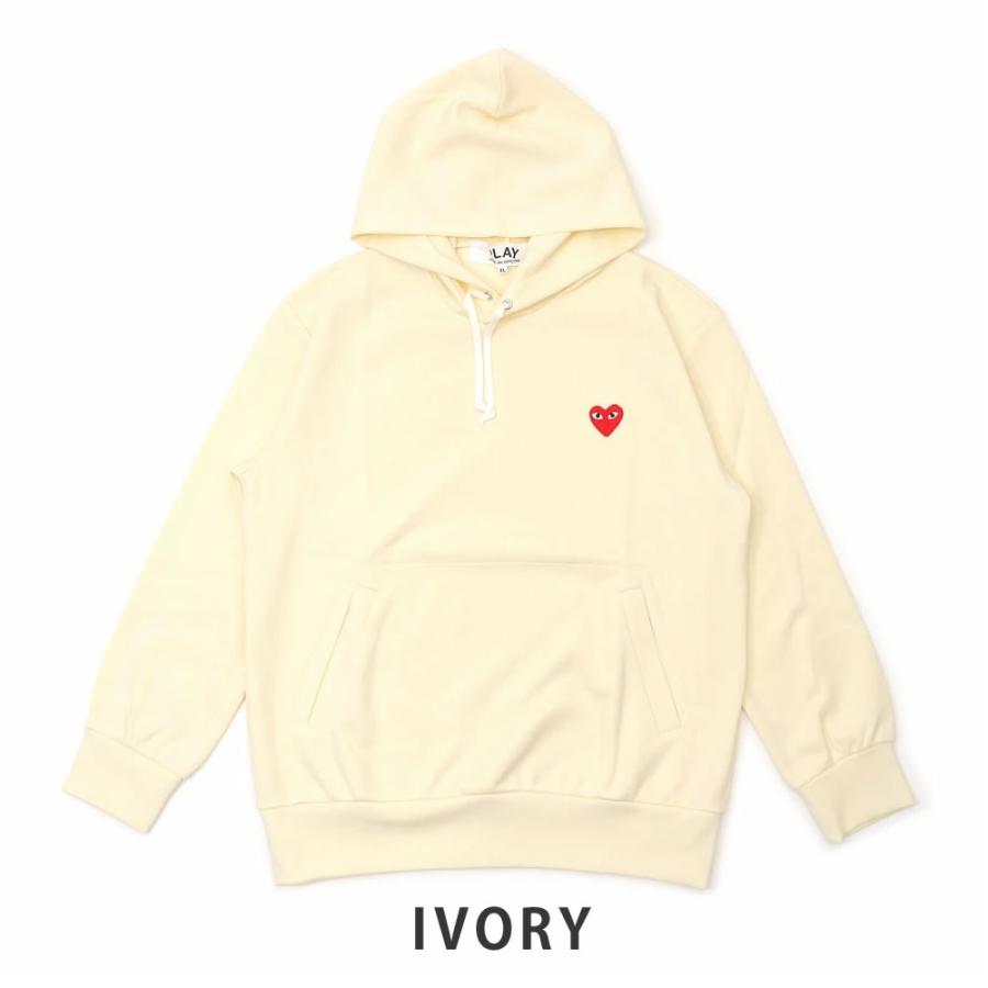 PLAY COMME des GARÇONS パーカー　M Comme des Garcons PLAY Mens Zip-Up Sweatshirt – Extra Butter