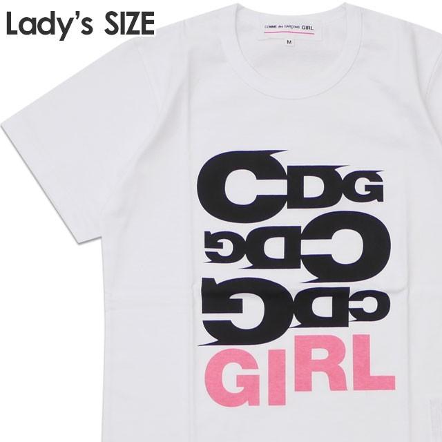 コム デ ギャルソン・ガール ホワイトTシャツ COMME des GARCONS（コムデギャルソン） 新品 COMME des GARCONS GIRL