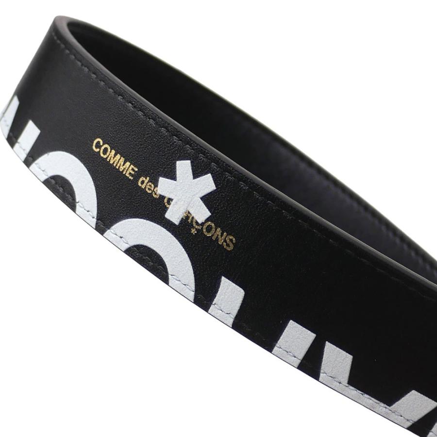 COMME des GARCONS 新品 コムデギャルソン Huge Logo Leather