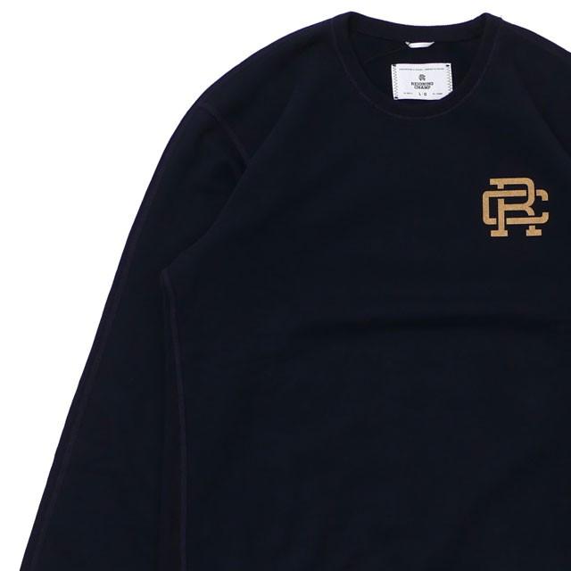 新品 ロンハーマン RHC Ron Herman x レイニングチャンプ REIGNING CHAMP Crew Neck Sweat Shirt スウェット NAVY ネイビー 紺 209000579047 SWT/HOODY(12282円)