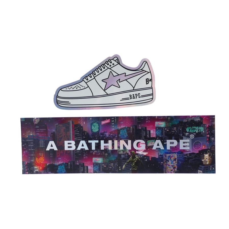 待望☆】 BAPE APE エイプ ステッカー STICKER 5枚セット