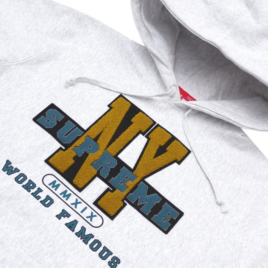 Supreme フーディー　カラー:アッシュグレー　XL essense_20012305