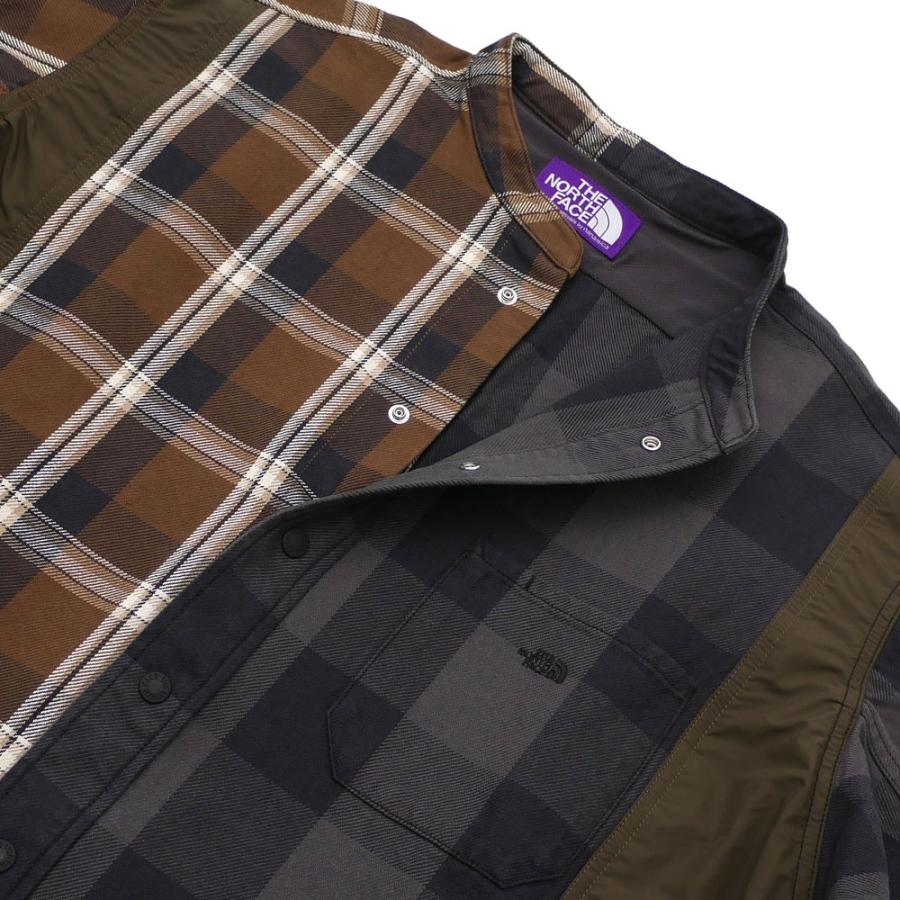 トップス THE NORTH FACE PURPLE LABEL Patchwork THE NORTH FACE PURPLE LABEL (ザ ノースフェイス パープル