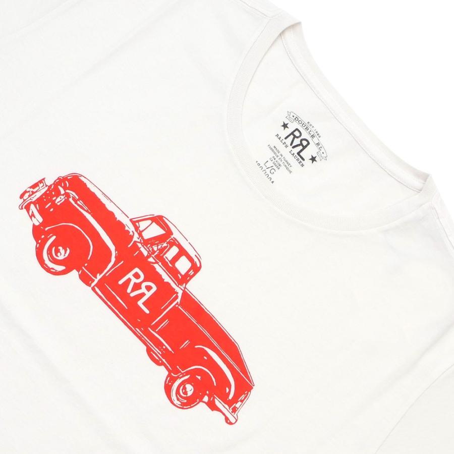 RRL Ron Hermanトラックプリント Tシャツ Mサイズ ロンハーマン Ron Herman 新品 ロンハーマン x ダブルアールエル Double RL