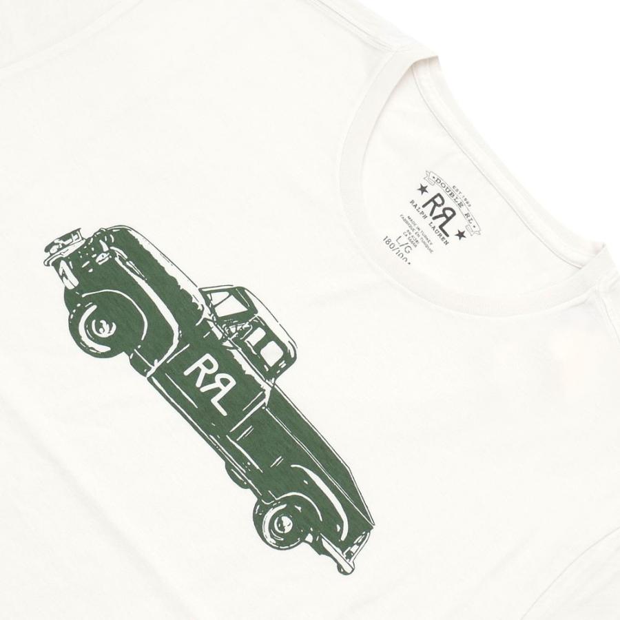 RRL Ron Hermanトラックプリント Tシャツ Mサイズ ロンハーマン Ron Herman 新品 ロンハーマン x ダブルアールエル Double RL
