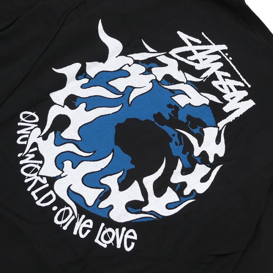 [大人気]　ステューシー　Tシャツ　LEILOW　総柄　ハイビスカス　存在感◎ OLD stussy オールド ステューシー Tシャツ ハイビスカス 12 紫