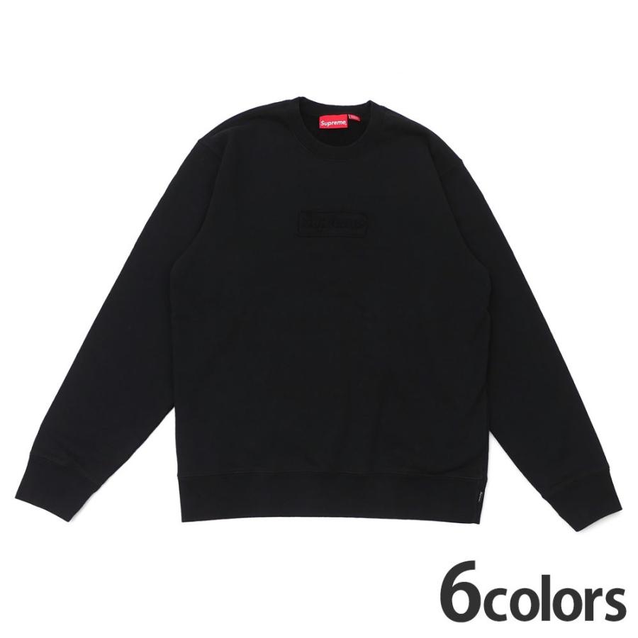 Supreme 新品 シュプリーム SUPREME Cutout Logo Crewneck
