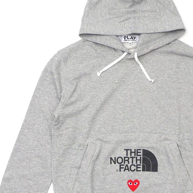 NORTH FACE × ギャルソン PLAY パーカー プレイ コムデギャルソン × ザ ノースフェイス限定パーカー