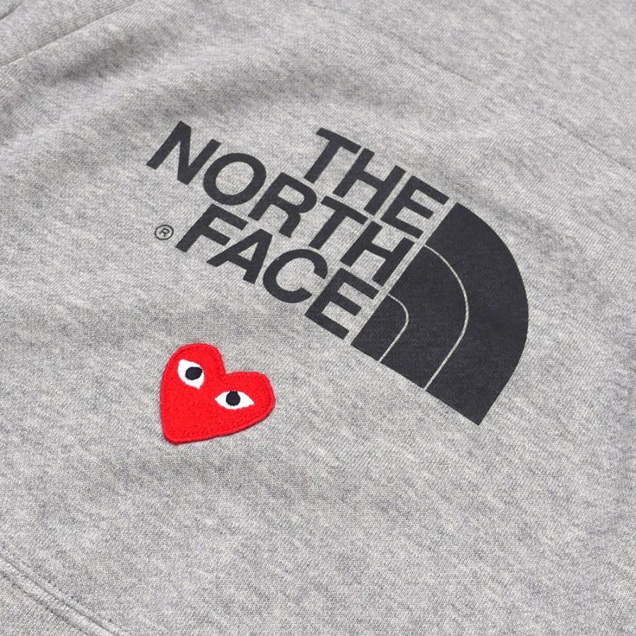 NORTH FACE × ギャルソン PLAY パーカー プレイ コムデギャルソン × ザ ノースフェイス限定パーカー