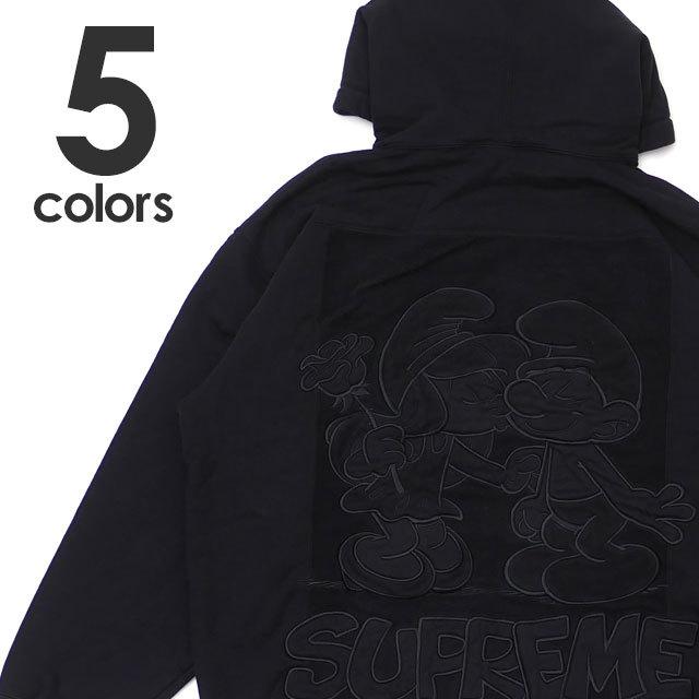 新品 SUPREME Smurfs Hooded Sweatshirt スマーフ パーカー