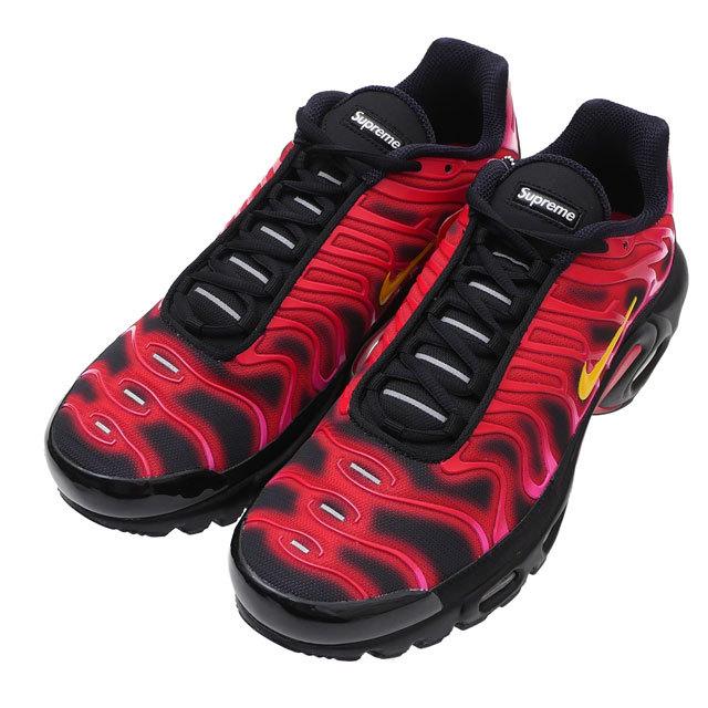 偉大な NIKE 新品 ナイキ x シュプリーム SUPREME Air Max Plus エア シューズ(男性用)