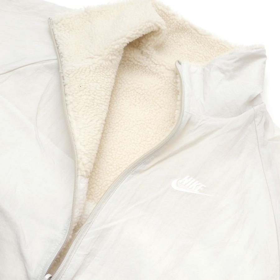NIKE / VM SWOOSH FULL ZIP JACKET/XL/ポリエステル/WHT/無地/BQ6546-070 NIKE（ナイキ） 新品 NIKE VM SWOOSH FULL ZIP JACKET ボア フリース