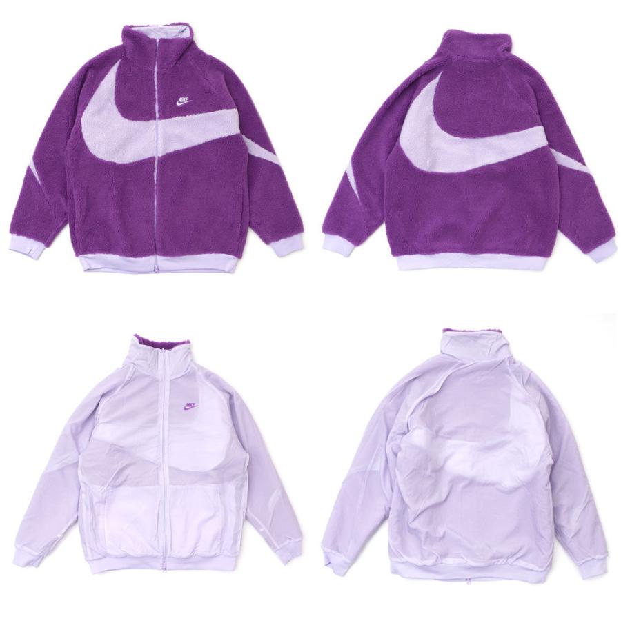 だいずNIKE♡ボア♡フリース♡100 NIKE 新品 ナイキ VM SWOOSH FULL ZIP JACKET ボア フリース