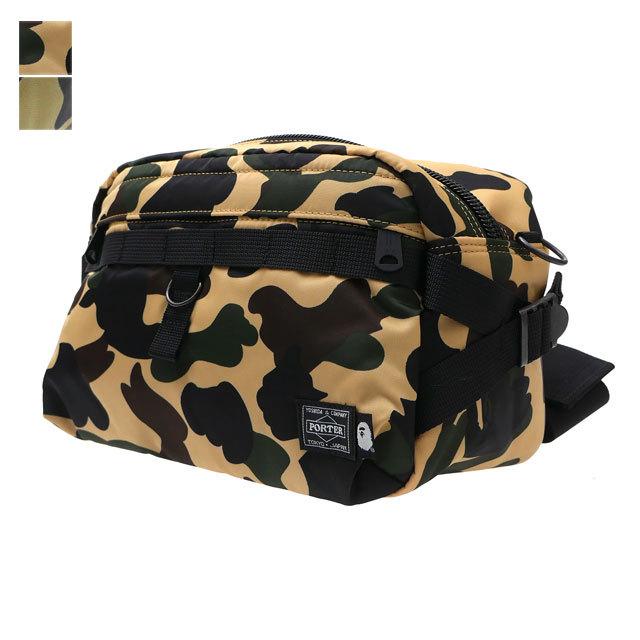 新品 エイプ A BATHING APE PORTER 1ST CAMO WAIST BAG ウエストバッグ  