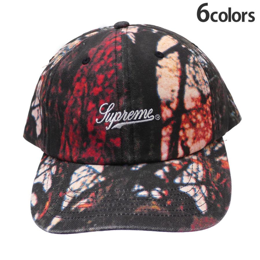 新品 シュプリーム SUPREME Pigment Print Script Logo 6-Panel 6パネル キャップ 418000993019 ヘッドウェア｜essense｜02