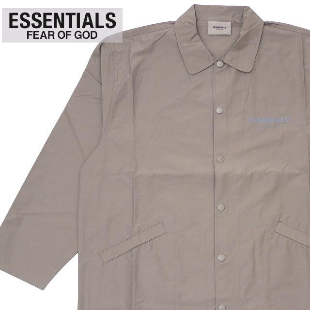 [完売品]ESSENTIALS FEAR OF GOD コーチジャケットXL 人気話題！FOG FEAR OF GOD ESSENTIALS Coach Jacket Dark Black