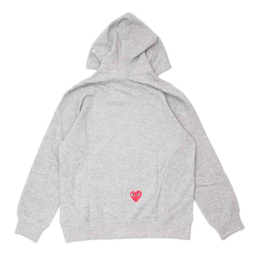 新品 プレイ コムデギャルソン PLAY COMME des GARCONS x ナイキ NIKE MENS NIKE x Play Hoodie パーカー GRAY グレー 灰色 211000771042 SWT/HOODY｜essense｜06