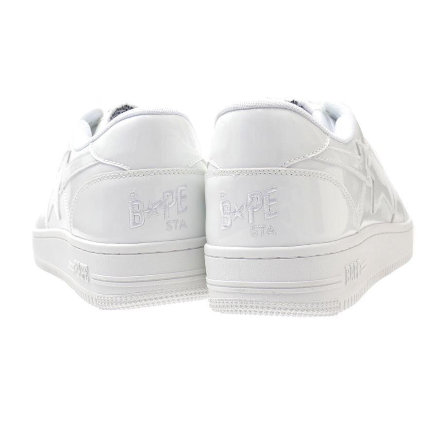 A BATHING APE 新品 エイプ BAPE STA LOW ベイプスタ スニーカー WHITE 