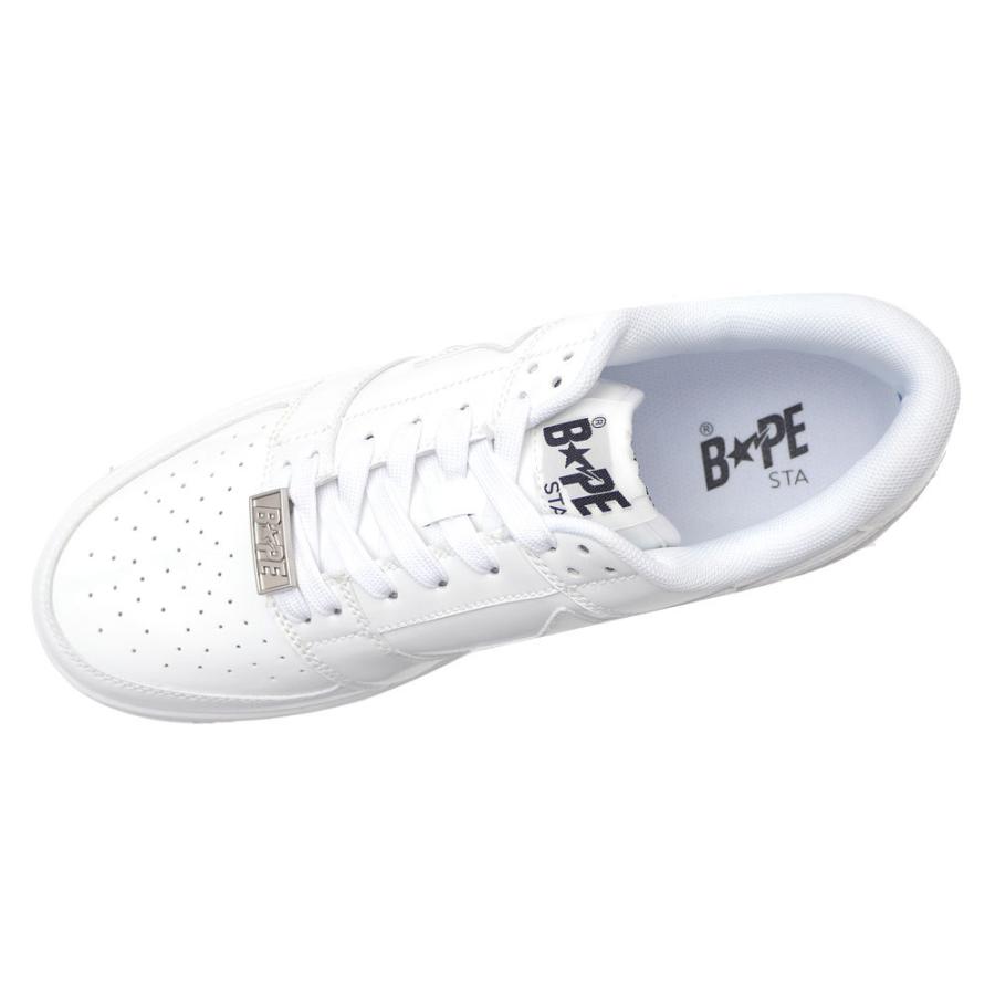A BATHING APE 新品 エイプ BAPE STA LOW ベイプスタ スニーカー WHITE 