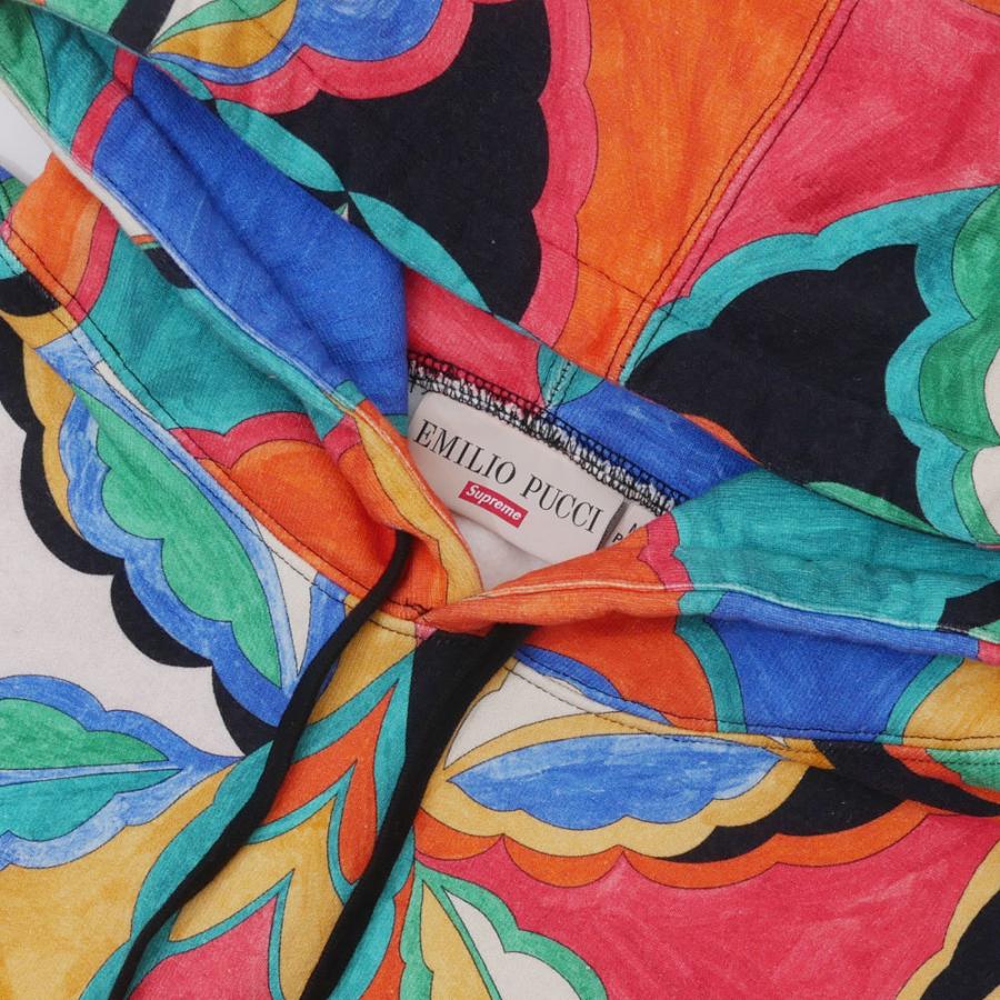 【美品】EMILIO PUCCI エミリオプッチ パーカー L Supreme 【数量限定特別価格】 新品 SUPREME x エミリオ・プッチ