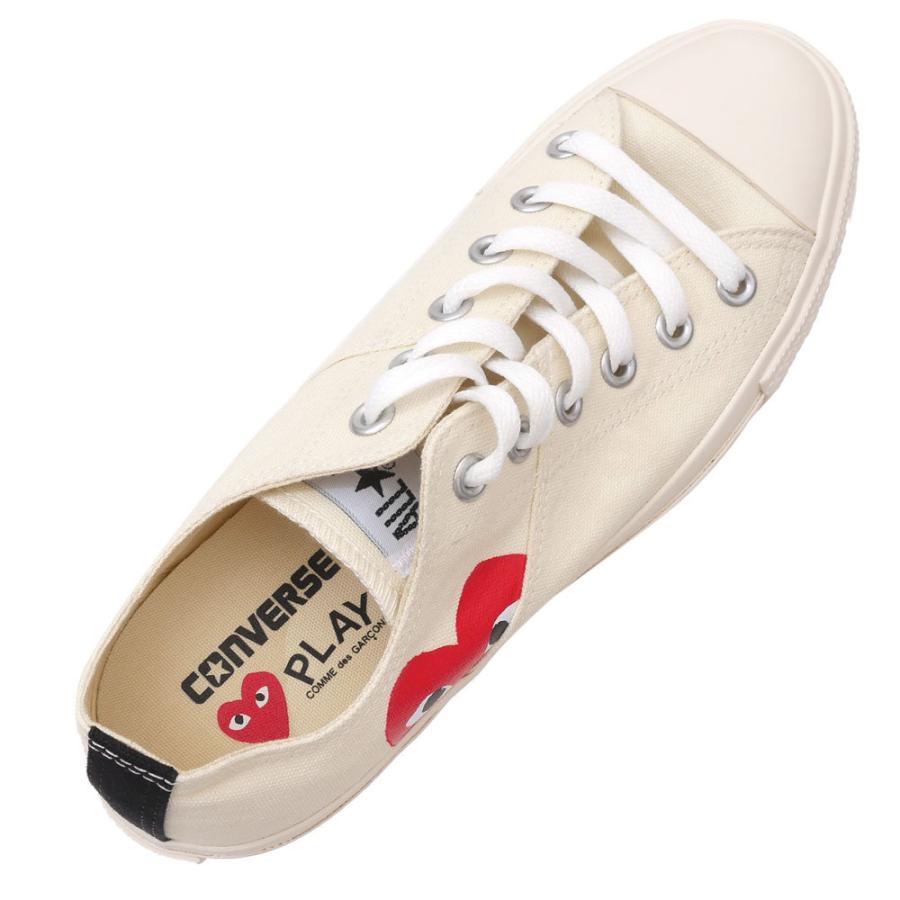 新品 プレイ コムデギャルソン PLAY COMME des GARCONS x コンバース CONVERSE ALL STAR OX PCDG オールスター スニーカー WHITE 291002857260 フットウェア｜essense｜04