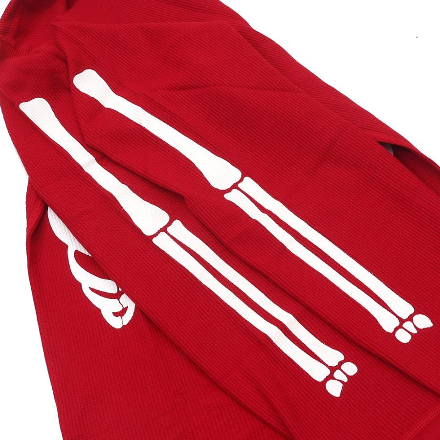 supreme サーマル　骨　RED Supreme 新品 シュプリーム SUPREME x ヘインズ Hanes Bones