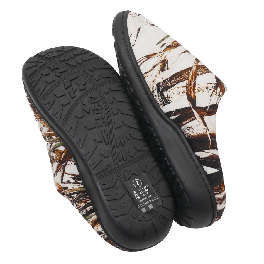 SUBU（スブ） 海外限定 新品 SUBU WINTER SANDAL サンダル WHITE CAMO