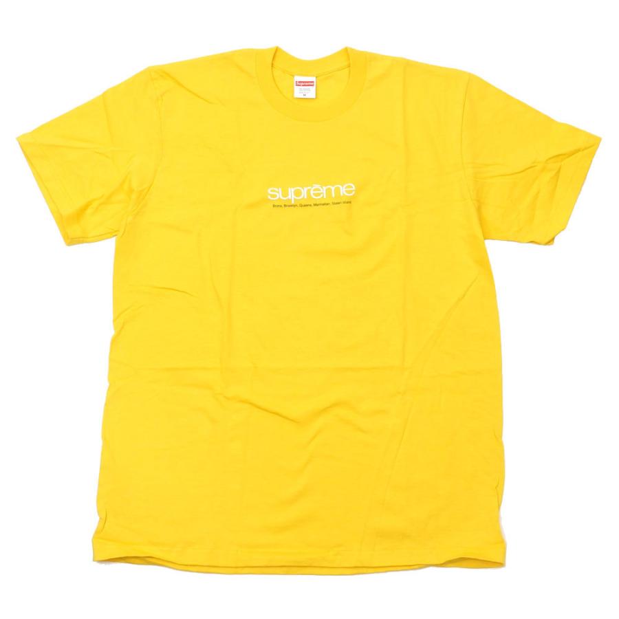 新品 シュプリーム SUPREME Five Boroughs Tee Tシャツ YELLOW イエロー 黄色 418001009048 半袖Tシャツ｜essense｜02