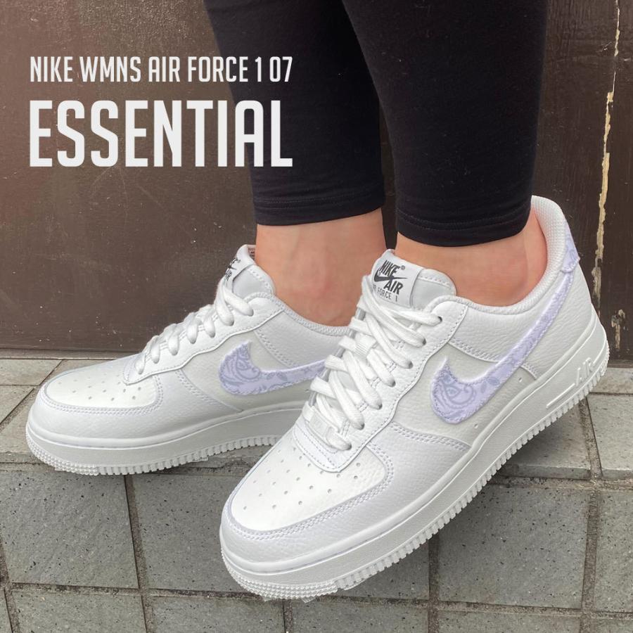 新品 ナイキ NIKE WMNS AIR FORCE 1 07 ESSENTIAL ペイズリー エア
