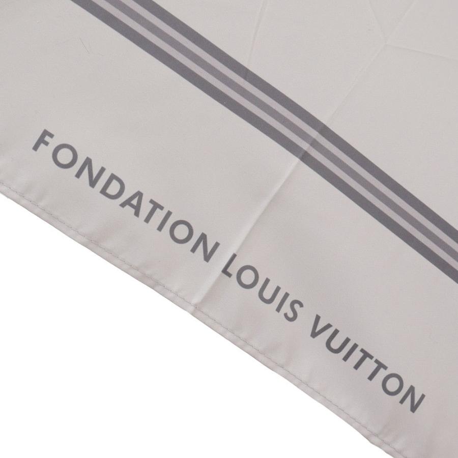 新品 パリ限定 ルイ・ヴィトン美術館 フォンダシオン ルイ・ヴィトン FONDATION LOUIS VUITTON FOLDABLE UMBRELLA 折り畳み傘 GREY 290005729012 グッズ｜essense｜04