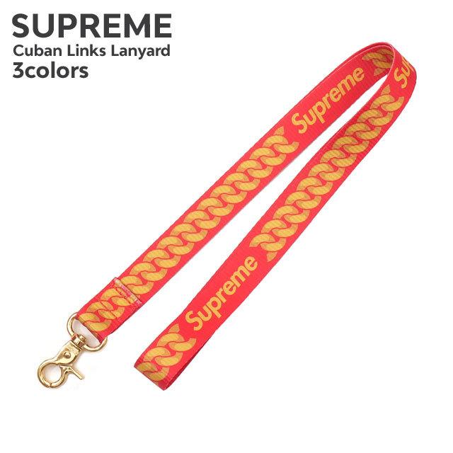【新品】★即完売★タグ付★Supreme Cuban Links Lanyard Supreme Cuban Links Lanyard Black - SS22 - US