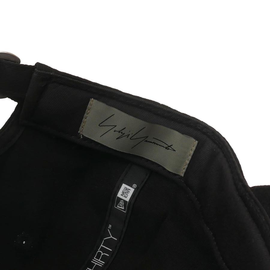 未使用級　極美品　NEW ERA　ヨウジヤマモト　コラボ　ベレー帽　黒 Yohji Yamamoto - Yohji Yamamoto NEW ERA キャップ 黒 シルバー