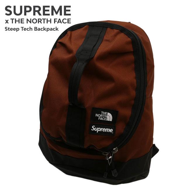 新品 シュプリーム SUPREME x ザ ノースフェイス THE NORTH FACE Steep Tech Backpack BROWN