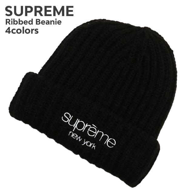 Supreme 新品 シュプリーム SUPREME Ribbed Beanie ビーニー