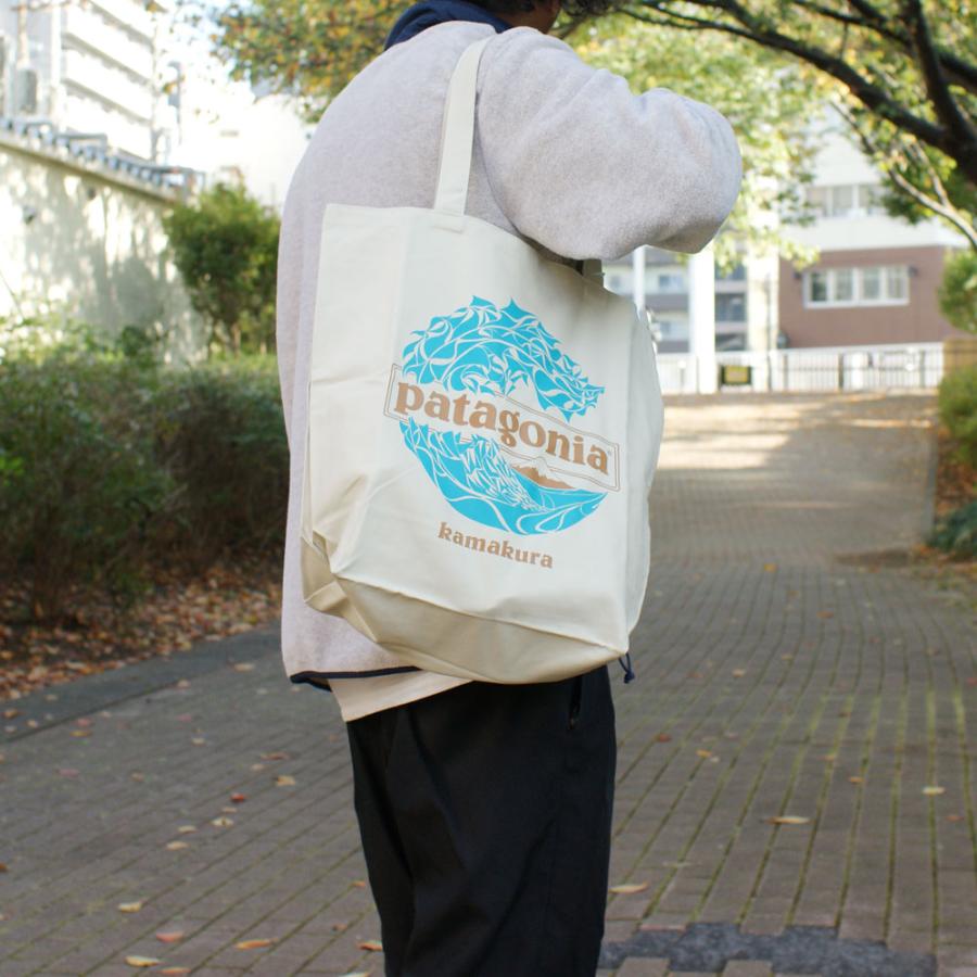 レア　Patagonia　パタゴニア　トートバッグ　USA 北斎 patagonia パタゴニア 葛飾北斎 USA製 トートバッグ エコバッグ