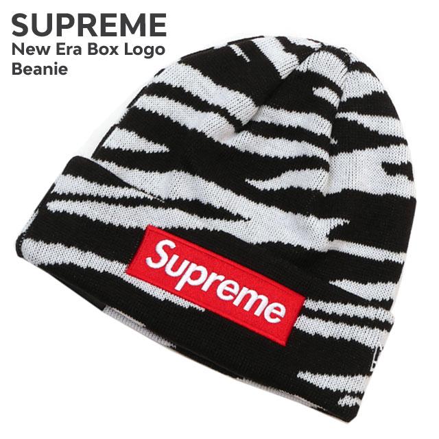 新品 シュプリーム SUPREME New Era Box Logo Beanie ビーニー ZEBRA