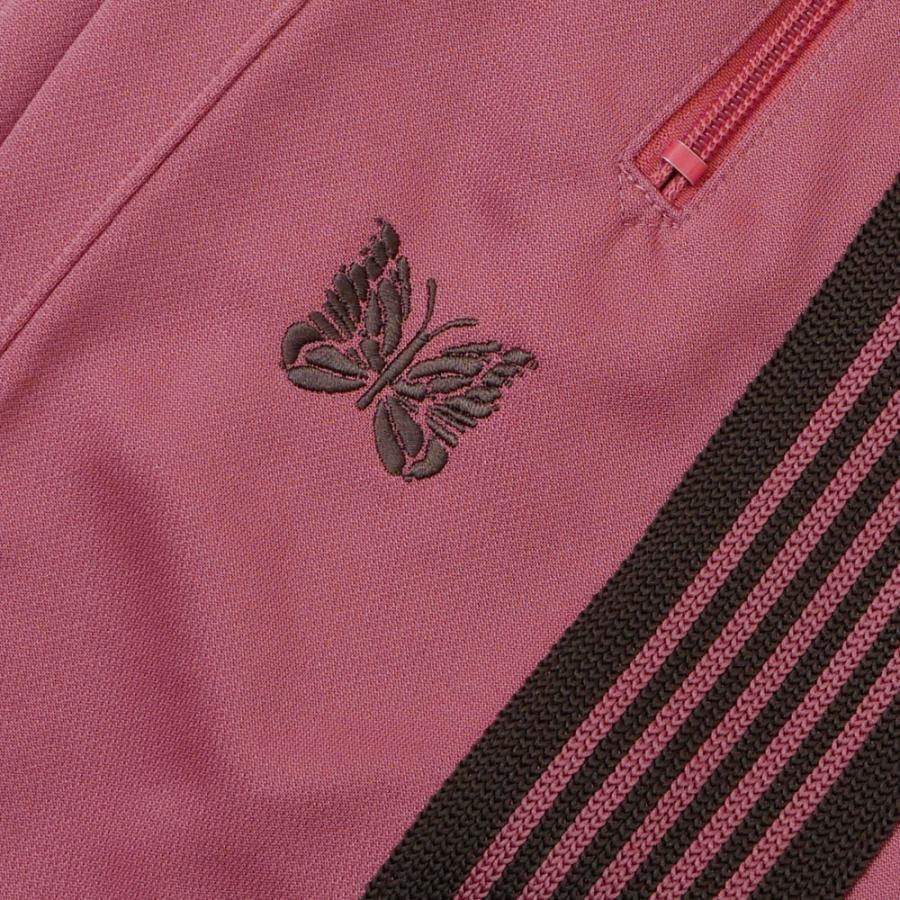 ニードルス　needles ヒザデルトラックパンツ　黒ピンク Needles 新品 ニードルズ NEEDLES H.D. Track Pant Poly Smooth