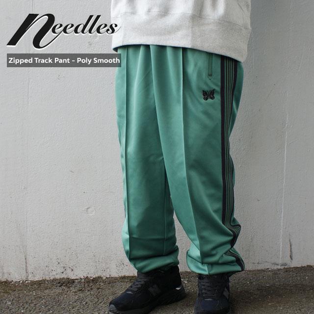 新品未使用 needles ニードルス 別注 トラックパンツ 緑 M Needles ニードルス 22AW Track Pants トラックパンツ 別注