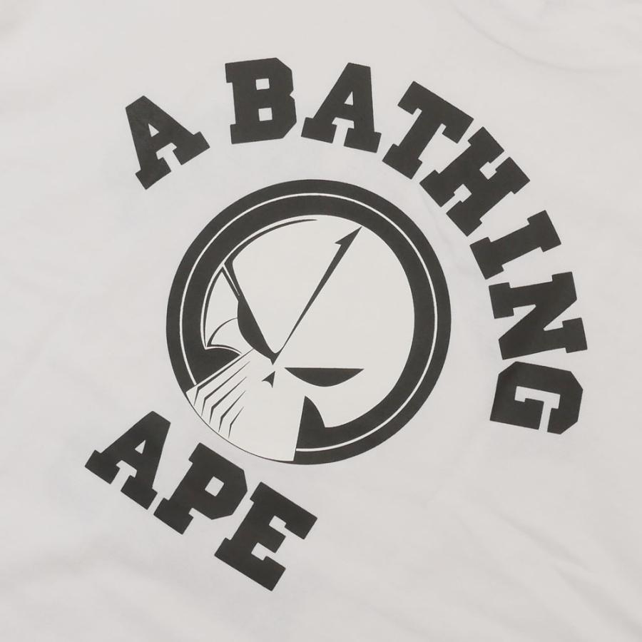 新品 エイプ A BATHING APE x ネイバーフッド NEIGHBORHOOD BAPE NBHD TEE Tシャツ WHITE ホワイト 白 200009068060 半袖Tシャツ｜essense｜06