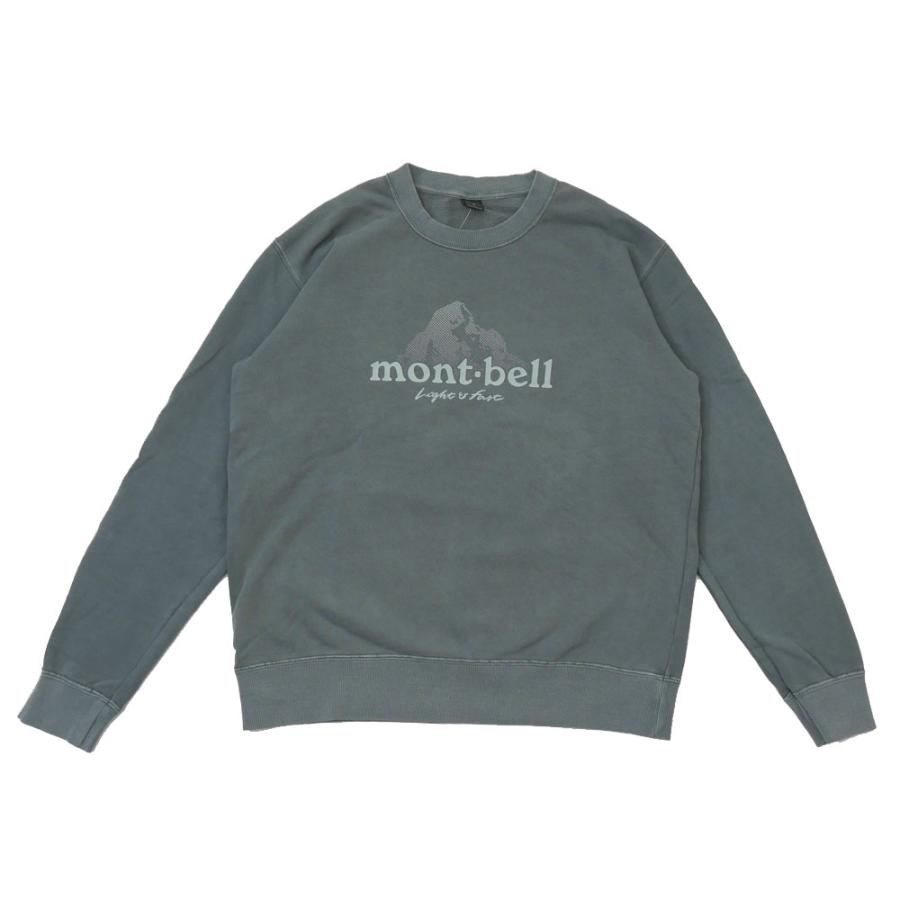 mont-bell（モンベル） 新品 mont-bell Wash Out Cotton SweatShirt
