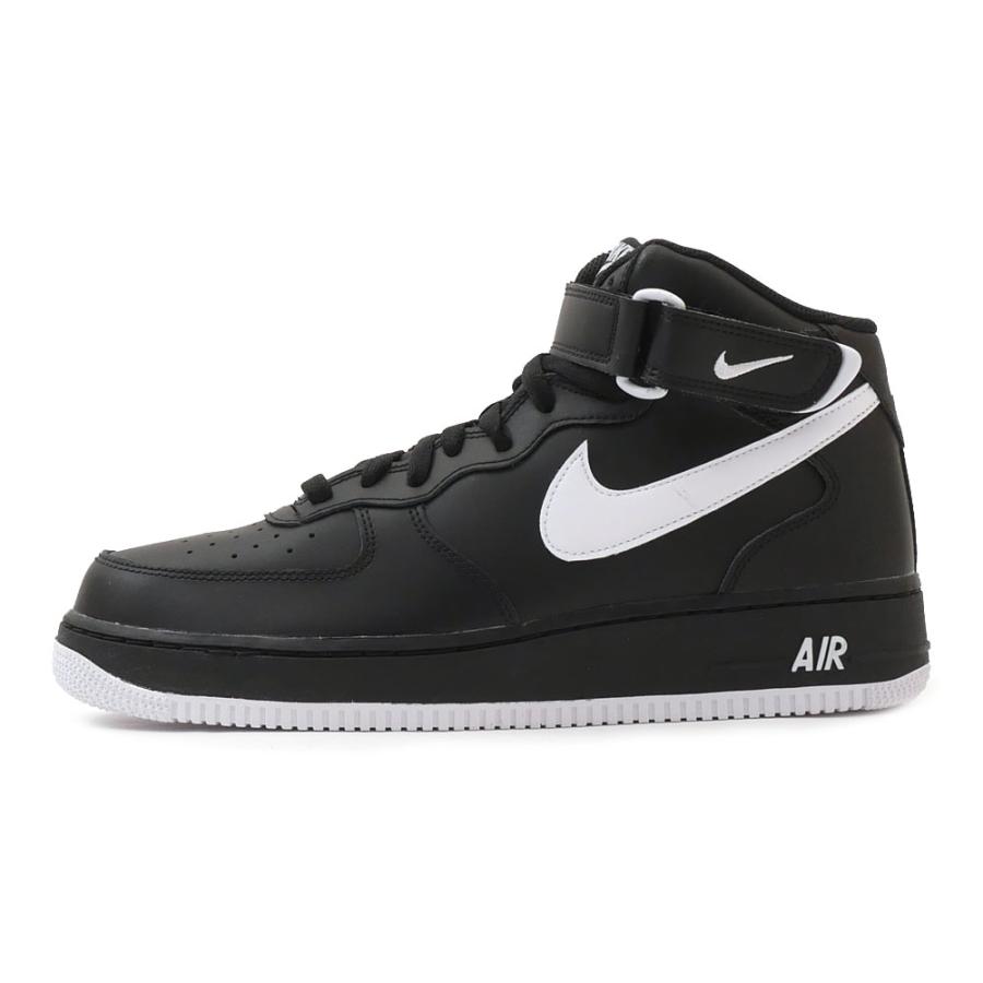 NIKE（ナイキ） 新品 NIKE AIR FORCE 1 MID 07 エアフォース1 BLACK