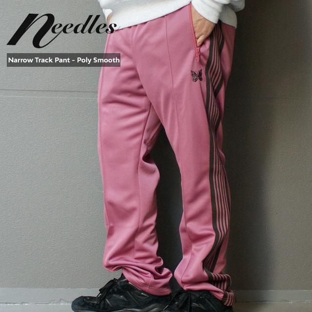 新品 ニードルズ NEEDLES Narrow Track Pant Poly Smooth