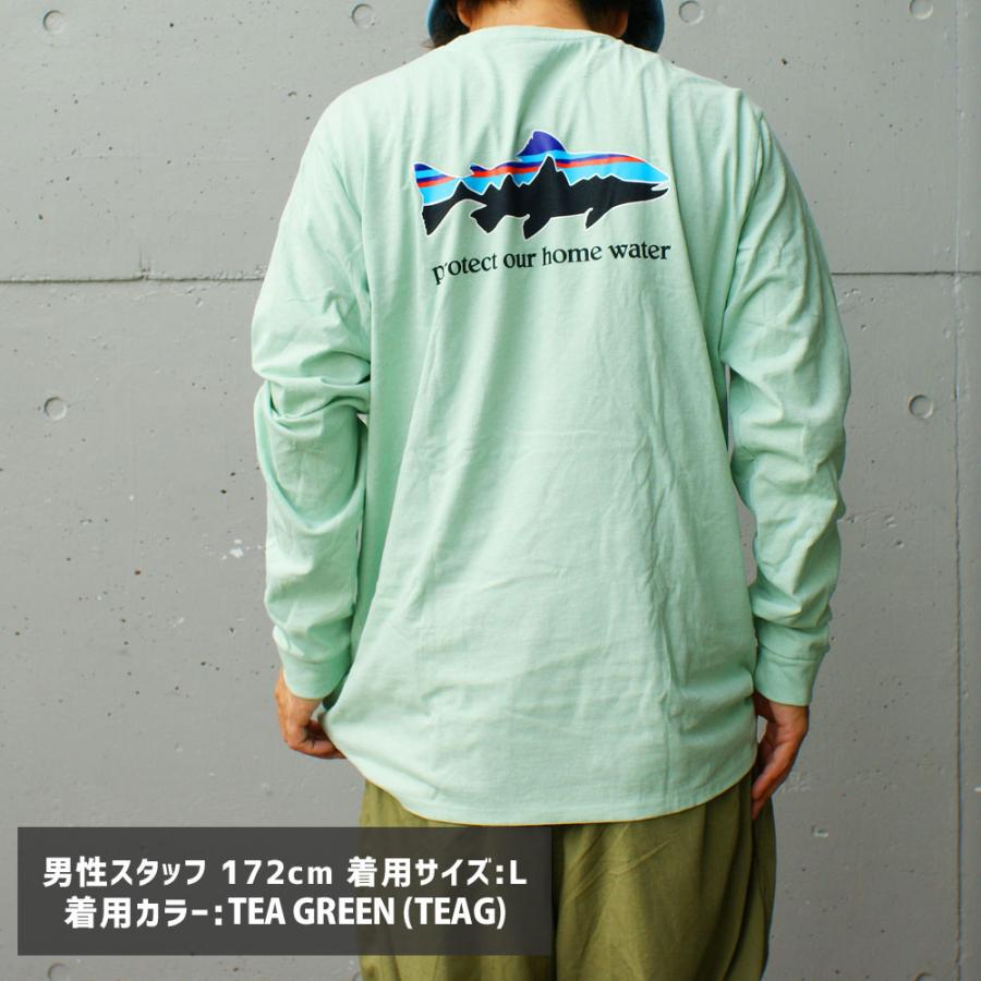 patagonia（パタゴニア） 新品 Patagonia M's L/S Home Water Trout