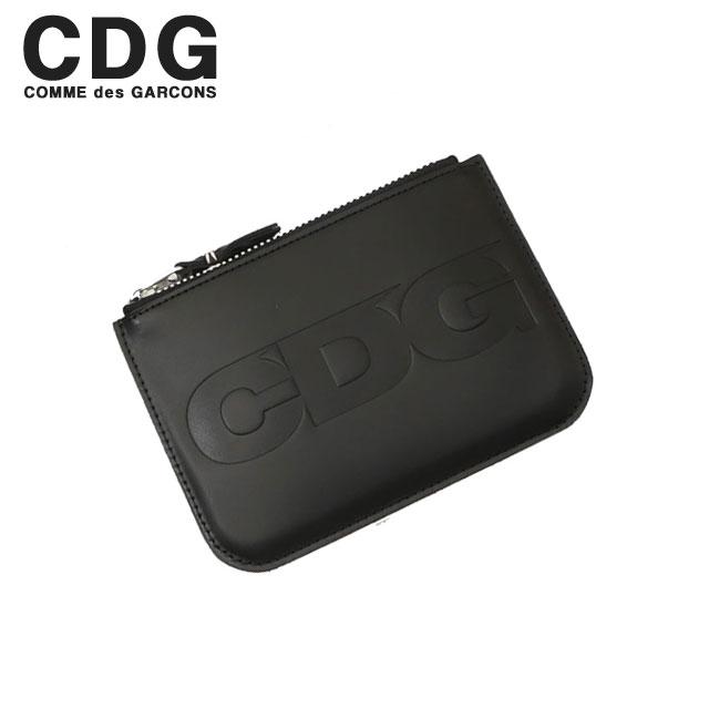 新品 シーディージー CDG コムデギャルソン COMME des GARCONS EMBOSSED LOGO WALLET ウォレット 財布