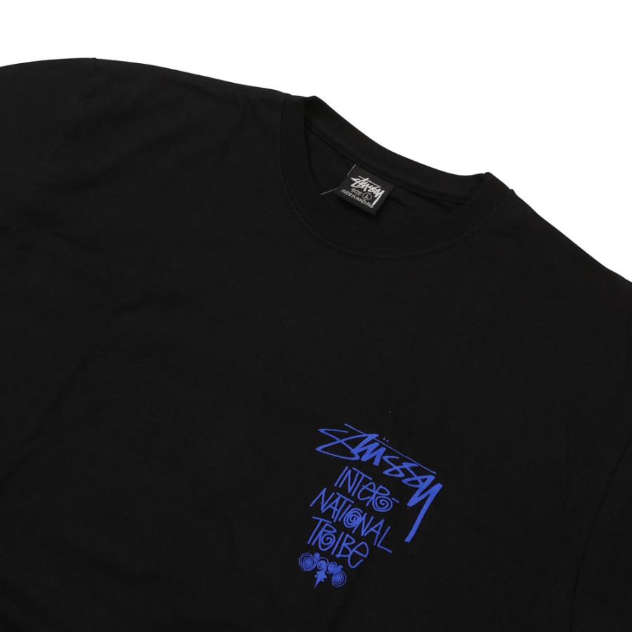 STUSSY 新品 ステューシー TRIBE STACK TEE Tシャツ BLACK